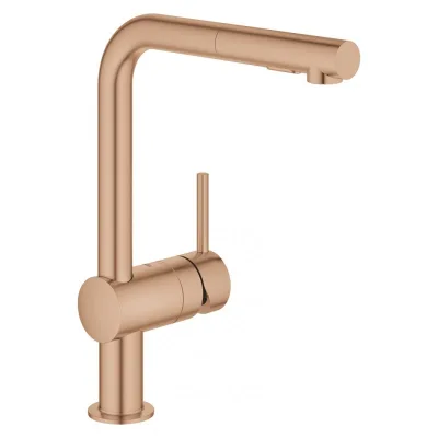 Grohe Miscelatore monocomando Minta 30274DL0 finitura oro rosa spazzolato