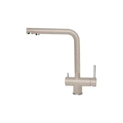 Elleci Miscelatore filtrante monocomando con canna girevole TOURMALINE MGKTOU51 finitura G51 avena