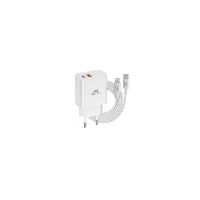RIVACASE CARICATORE DA PARETE USB-C 20W PD PS4102WD5EU