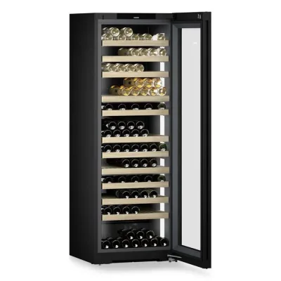 Liebherr Cantina vino a libera installazione WPgbi 7473 con porta in vetro e telaio nero/BlackSteel da 70 cm - IN PROMOZIONE FINO AL 6/07