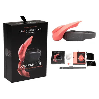 Clandestine Devices Premium vibratore lusso donna indossabile con telecomando