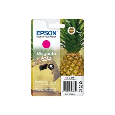Cartucce Epson 604 serie Ananas nero e colore - Magenta