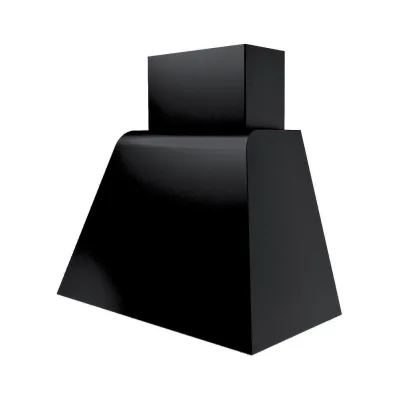 Elleci Cappa a parete aspirante BRIO KGPB8040M finitura G40 nero da 80 cm