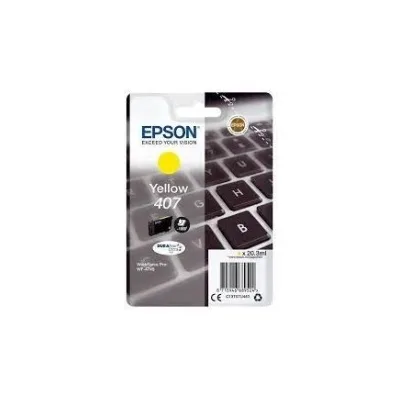 CARTUCCIA INKJET ORIGINALI EPSON 407 407XL C13T07U440 WF4745 GIALLO