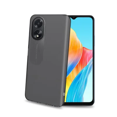 CELLY TPU COVER OPPO A18/OPPO A38 BLACK GELSKIN1090BK