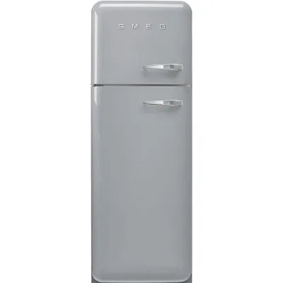 Smeg Frigorifero doppia porta con cerniere a sinistra a libera installazione FAB30LSV6 finitura silver da 60 cm - IN PROMOZIONE FINO AL 30/06