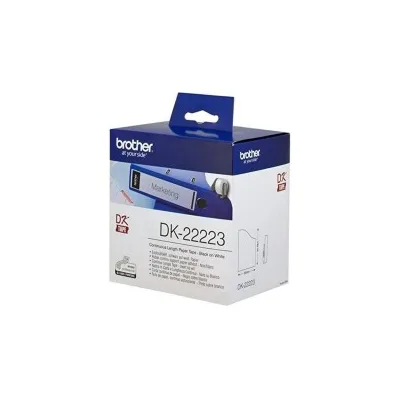 ETICHETTE ORIGINALI BROTHER DK22223 DK-22223 30,48mm 50mm CON SUPPORTO
