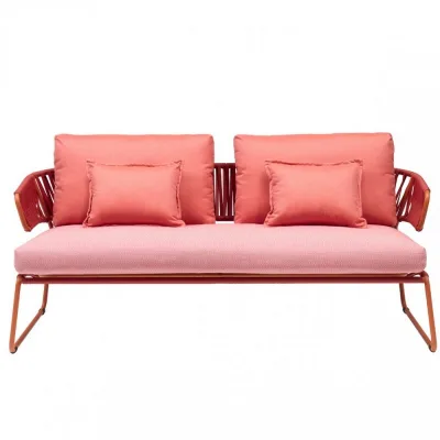 Scab Divano Lisa Sofa Club art. 2885 con struttura in acciaio e seduta in tessuto - CON VOUCHER 15% NEL CARRELLO