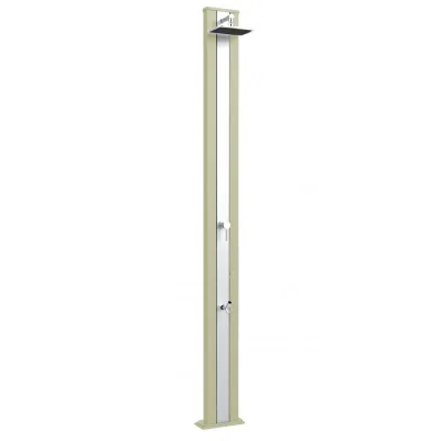 Arkema Doccia tradizionale Spring S in alluminio in diverse finiture da h. 228 cm