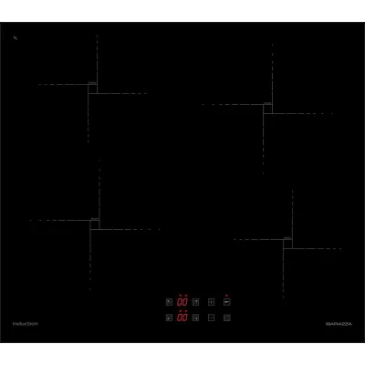 Barazza Piano cottura a induzione Green Plus 1PIDGP6N in vetroceramica nero da 60 cm - IN PROMOZIONE FINO AL 6/07