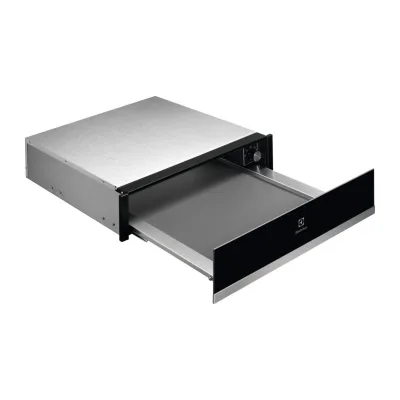 PRONTA CONSEGNA - Electrolux Cassetto scaldavivande KBD4X finitura Intuit vetro nero da 60 cm