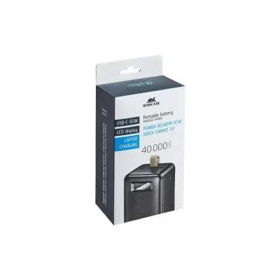 RIVACASE VA1083 40000 MAH BLACK PD 65W VA1084