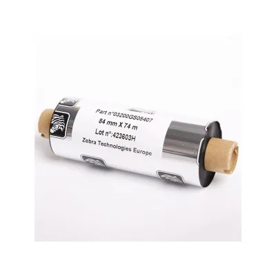 ZEBRA CONSUMABILI RIBBON CERA/RESINA 84MMX74MT 03200GS08407