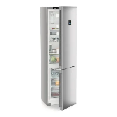 Liebherr Frigorifero combinato a libera installazione CNsfc 574i finitura Steelfinish/argento da 60 cm