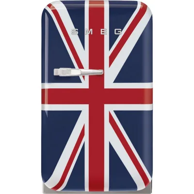 Smeg Frigorifero minibar monoporta con cerniere a destra a libera installazione FAB5RDUJ6 finitura Union Jack da 40 cm