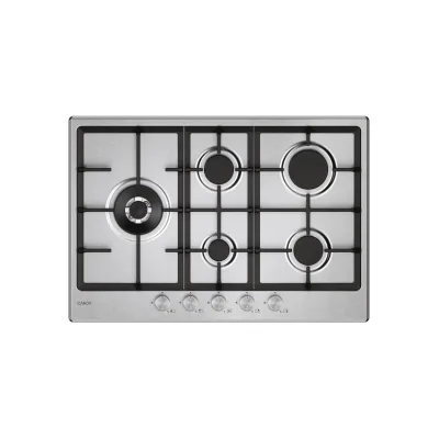 PRONTA CONSEGNA - Candy Piano cottura a gas CHG7WL4WTX finitura acciaio inox da 75 cm