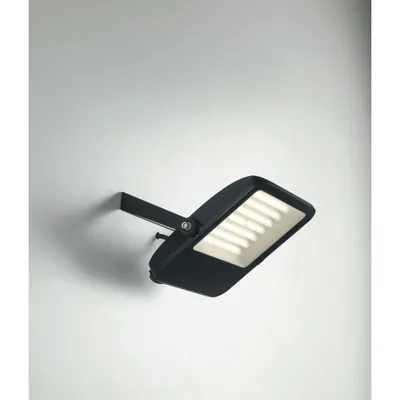 Proiettore LED nero in alluminio 70w 8400lm 6500k ip65 24,9x22,9x4,8cm