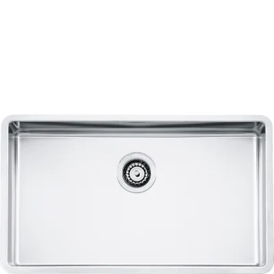 Smeg S Lavello una vasca VFU71SFR finitura acciaio inox da 75x44 cm - Filotop/Flat/Sottotop - IN PROMOZIONE FINO AL 6/07