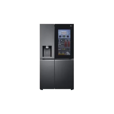 LG Frigorifero side by side a libera installazione GSXV91MCAE finitura nero da 91 cm