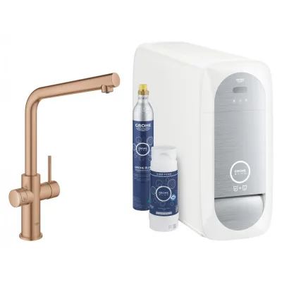 Grohe Miscelatore Blue Home monocomando 31454DL1 finitura oro rosa spazzolato