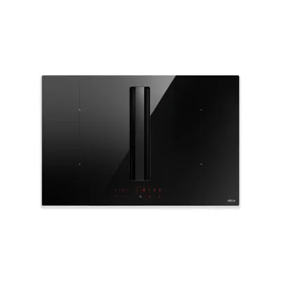 Elica Piano cottura a induzione con cappa integrata NIKOLATESLA ALPHA ADVANCE SL BL/A/83 PRF0210752 finitura nero da 83 cm - PROMO ATTIVA FINO AL 26/10