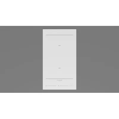 Fulgor Piano cottura a induzione FCH 302 ID TS WH in vetroceramica bianco lucido da 30 cm