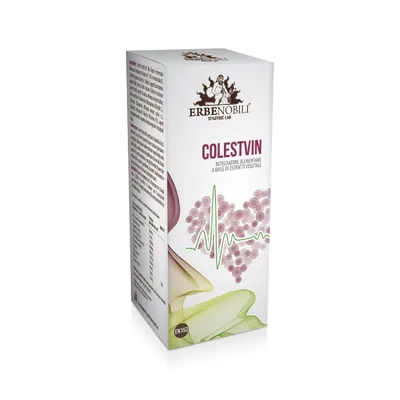 Erbenobili Colestvin Integratore Metabolismo Colesterolo 60 Compresse