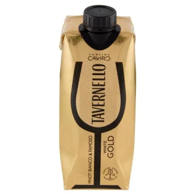 Tavernello pinot bianco e famoso white gold rubicone igt 500 ml