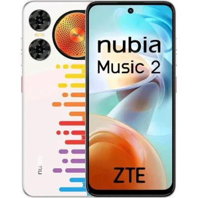 ZTE NUBIA MUSIC 2 MELODY WAVE DUAL SIM 6.7" OCTA CORE 128GB RAM 4GB 4G LTE SUONO SURROUND 2.1 LUCI LED EUROPA WHITE