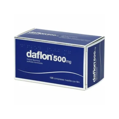 DAFLON 120 COMPRESSE RIVESTITE 500MG