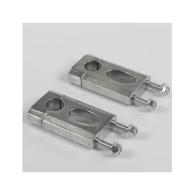 Coppia riser supporti manubrio 22 mm per pitbike o motard