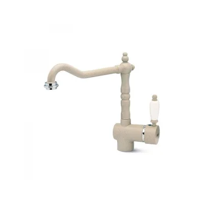 Elleci Miscelatore monocomando con canna girevole RIO MGKRIO51 finitura G51 avena