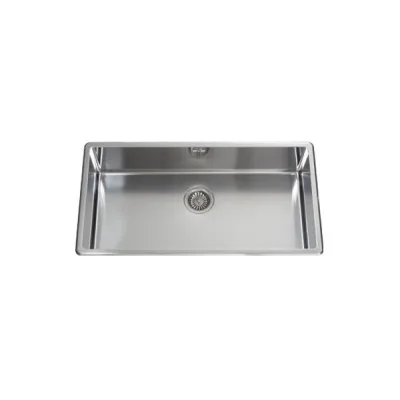 Alpes Vasca semifilo VFR 485 in acciaio inox da 85.5x45 cm