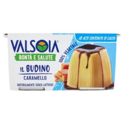 Valsoia Bontà e Salute Budino Caramello 2x115 gr