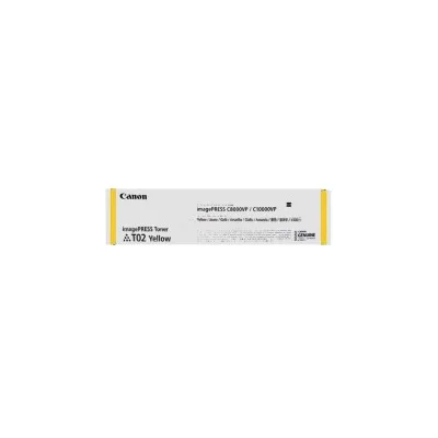 TONER ORIGINALE CANON T2 8532B001 GIALLO IMAGEPRESS C10000 C8000 43K