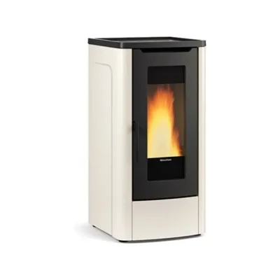 Extraflame Stufa a pellet canalizzata DAHIANA PLUS AD 1295651 finitura avorio