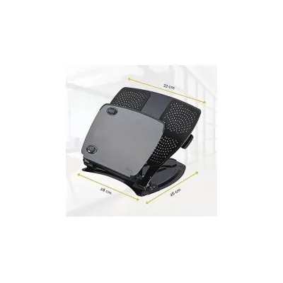 Supporto per laptop Fellowes Fellowes serie Professional Regolabile in 9 altezze 4 porte USB integrate