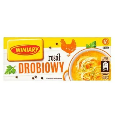 Rosół Drobiowy WINIARY Il Brodo di Pollo dal Sapore Autentico 12 dadi