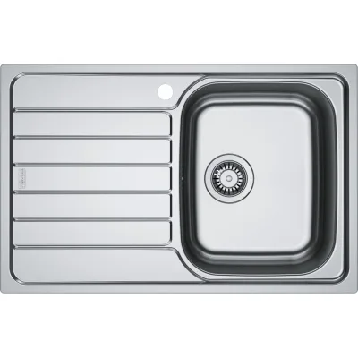 PRONTA CONSEGNA - Franke Lavello una vasca con gocciolatoio a sinistra Spark Incasso SKX 611-78 101.0712.129 finitura inox satinato da 78x50 cm