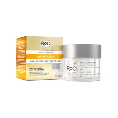 ROC MULTI CORREXION REVIVE+ GLOW CREMA UNIFORMANTE 50ML