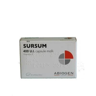 Sursum 400 U.I. Per Carenze Di Vitamina E 30 Capsule Molli