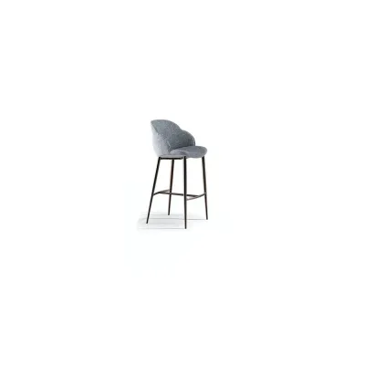 Bonaldo Sgabello My Way Too H 67 con gambe in metallo e seduta a scelta