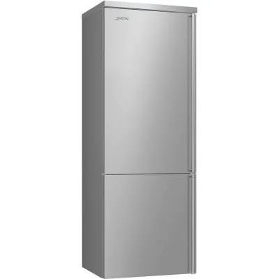 Smeg S Frigorifero combinato Total No Frost a libera installazione FA3905LX5 finitura Full-Inox da 70 cm - Cerniera sinistra