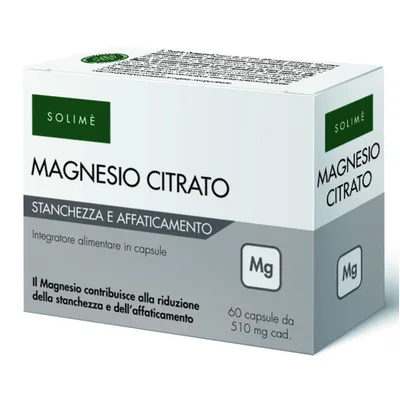 Magnesio Citrato Bibasico 60 Capsule