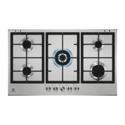 PRONTA CONSEGNA - Electrolux Piano cottura a gas Slim Profile KGS9536SX finitura inox da 86 cm