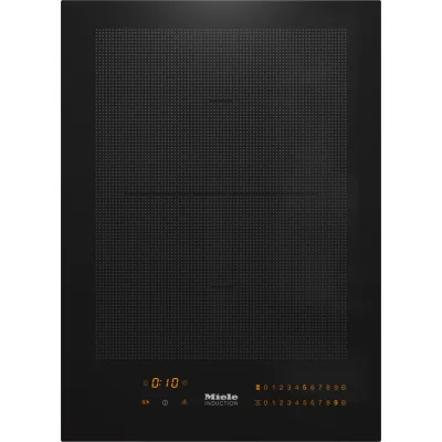 Miele Piano cottura domino a induzione CS 7612 FL in vetroceramica nero da 40 cm