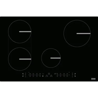 Franke: Piano cottura induzione Smart FSM 804 I B BK 108.0606.110 finitura nero da 77 cm