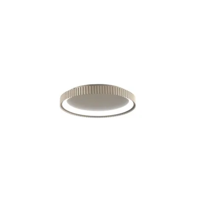 Plafoniera Led Oro in metallo 40W, CCT, 49x7.5cm
