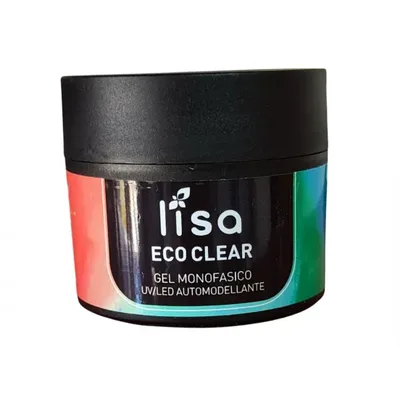 Gel monofasico eco clear Lisa nail system uv/led 50 ml