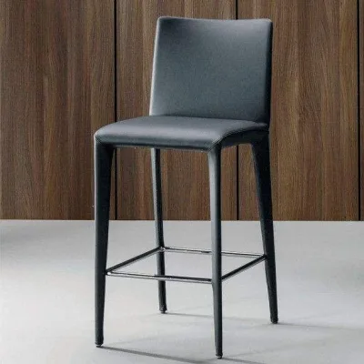 Bonaldo Sgabello Filly Up Too H 65 con gambe in metallo e seduta a scelta